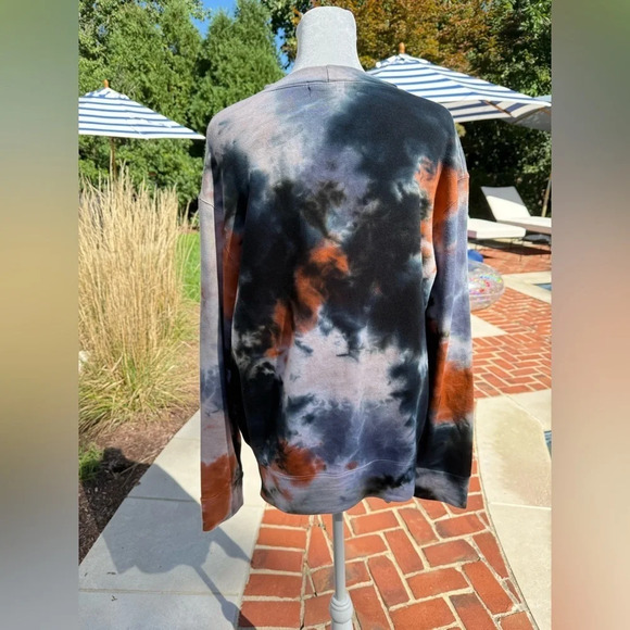 Monrow Women’s Tie Dye Sweatshirt Size M - Picture 6 of 10